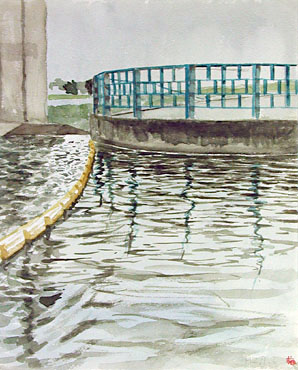 多摩川｜Jobimによる水辺のスケッチを中心とした水彩画展