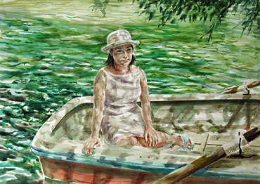 井の頭公園｜Jobimによる水辺のスケッチを中心とした水彩画展